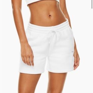 TNA Cozy Fleece boyfriend sweat shorts